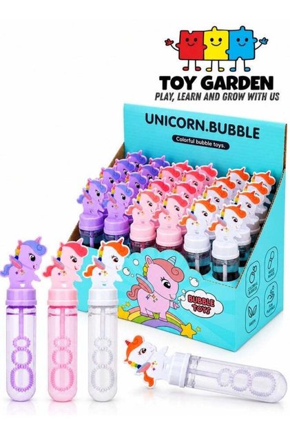 24Pcs Unicorn Bubble Wand Party Favors for Kids – Magical Return Gifts for Birthday