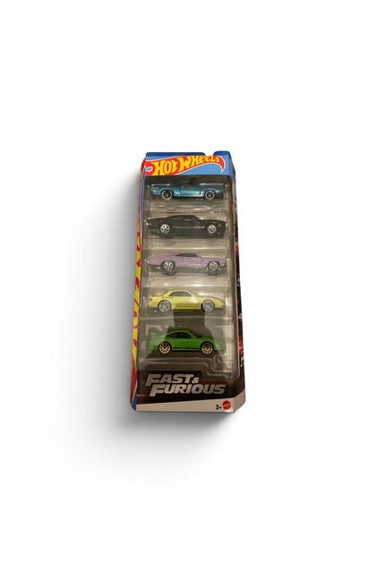 Fast & Furious 5'li Oyuncak Araba Seti, 3+ Yaş