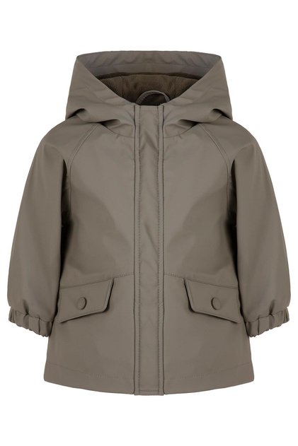 Basic 6-18 Months Coat - Khaki