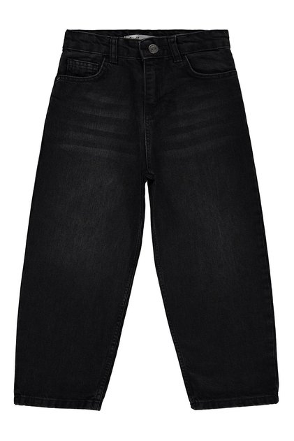 Baggy Fit Pants for 10-13 Years Old - Black