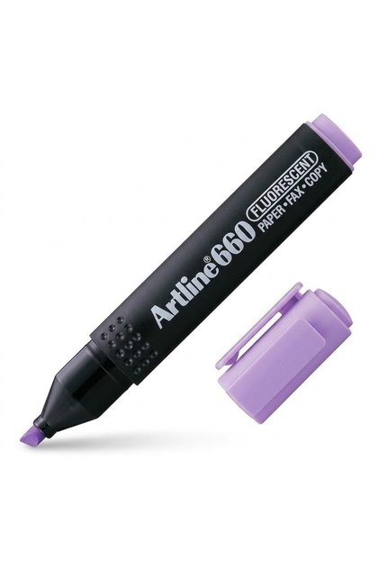660 Highlighter Pen Cut Tip 1-4 mm Neon Purple