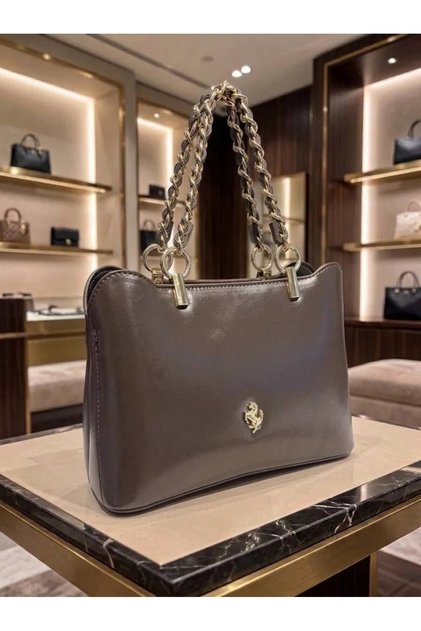 Mini Size Long Multi-Compartment Strap Hand and Shoulder Bag (27/15 cm)