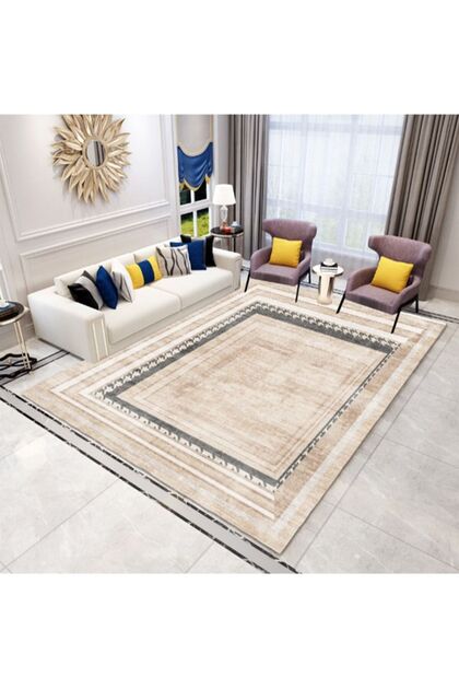 Sharpdo Modern Style Area Rug Non-Slip Super Soft Touch Living Room Bedroom Kitchen Decoration Of