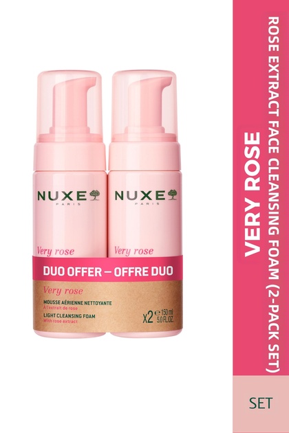 Rose Extract Facial Cleansing Foam 2X150 ml