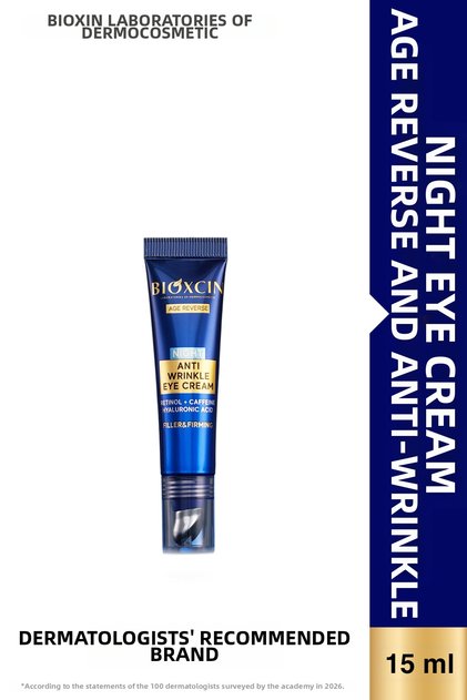 Age Reverse Anti-Wrinkle Eye Cream 15 ml - 10% Retinol, Caffeine, Fullness, Firmness