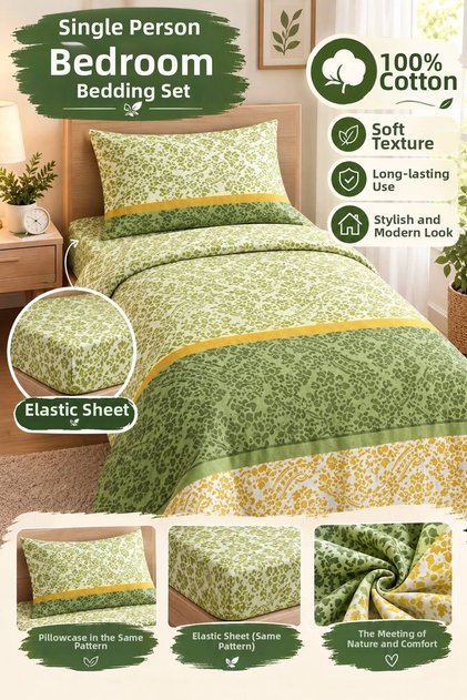 Single Flannel Duvet Cover Set