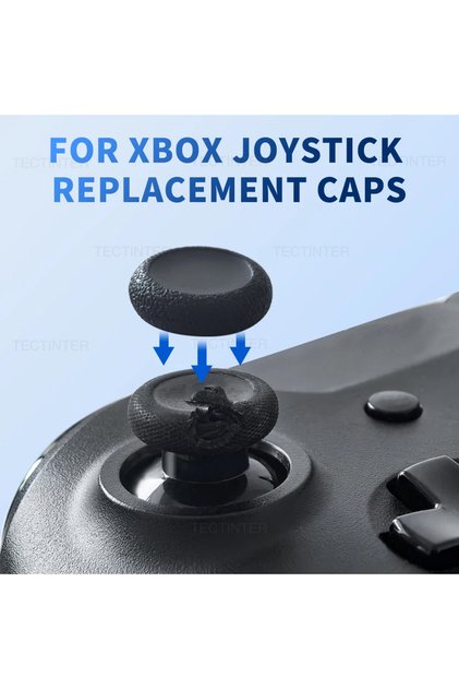 for Xbox 2PCS Joystick Replacement Caps for Xbox Series X S Controller Thumbstick Grip Cover Caps Re
