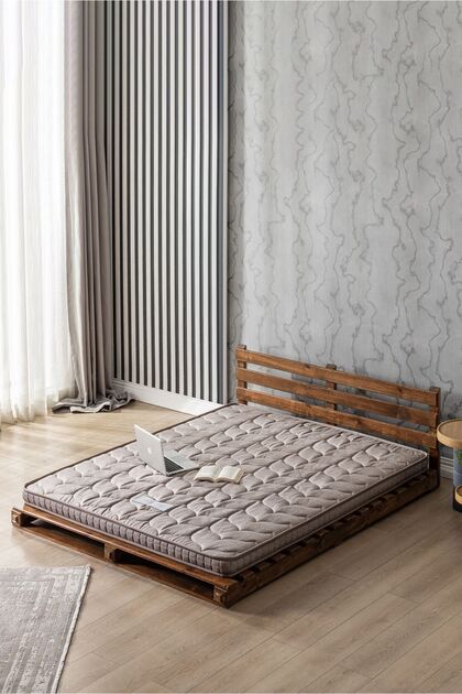 Persia Keten Kumaşlı Ped Full Ortopedik Yatak Şiltesi 10 cm (±1 cm)