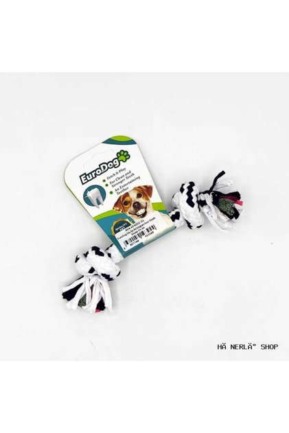 Shophnrl Dental Floss Two Knots Thin Black White (100516) 15 cm