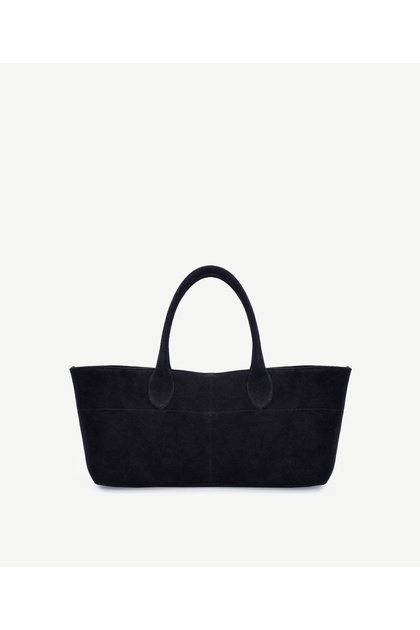 Suede Leather Handbag
