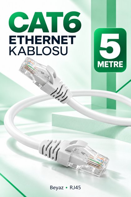 Cat6 5m Ethernet Cable 1000mbps 5 Meter Fabrication Internet Cable