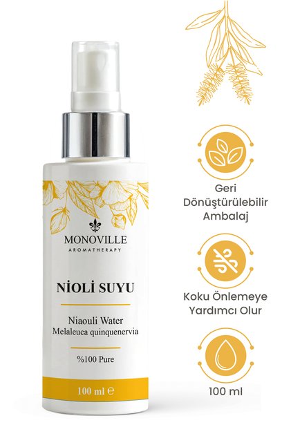 Nioli Suyu 100 ml Sprey Başlıklı (Niaouli Water)