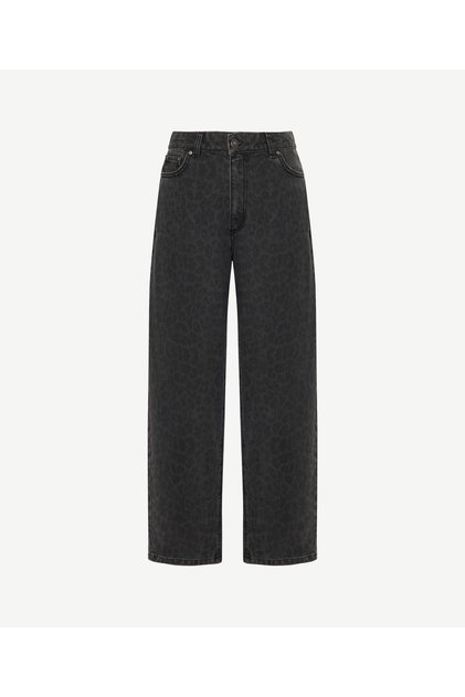 Cotton Barrel Regular Waist Pants