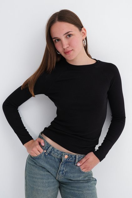 Long Sleeve Modal Blouse B06098
