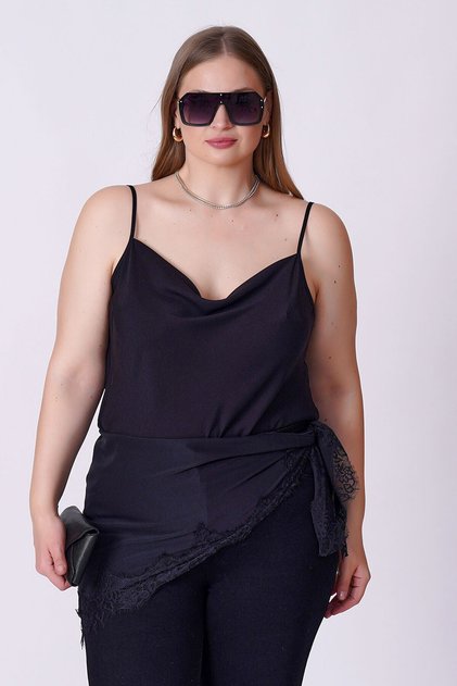 Lace-Detail Fular Belt