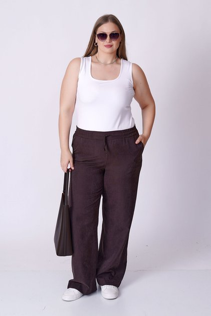 Jeans Effected Modal Pants