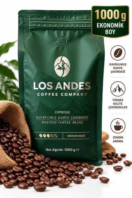 High Quality Espresso Roasted 100% Arabica Coffee Bean 1 kg