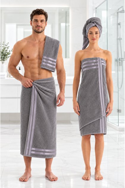100% Cotton 70X140 Bath Towel 550 Gr High Absorbent Soft Texture