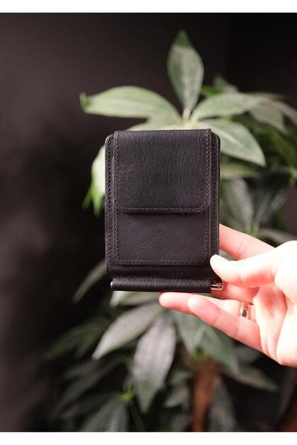 Dubai Gold - Slim Design Genuine Leather Wallet with Coin Holder and Card Holder