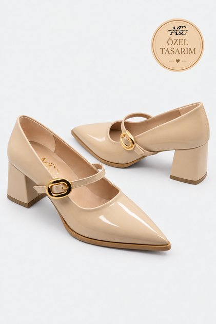 Women's Classic Heeled Shoes Pointed Toe Casual Classic Stylish Shoes