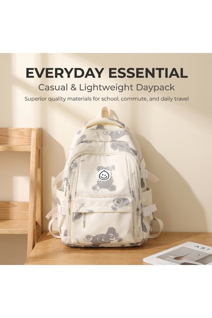 Student's Unisex Backpack Can be Equipped With a Computer