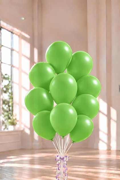 12 inch light green balloon 10pcs