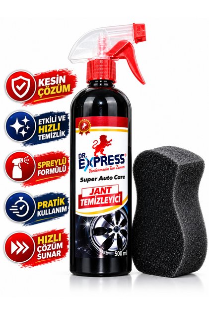 Premium Jant Temizleyici Parlatıcı Spreyli 500 ml Etkili Kalıcı Temizlik Ekstra Parlaklık Sağlar