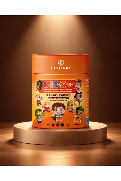 Kids Kakaolu Çocuk Macunu- Arı Sütü, Propolis, Hurma, Pekmez, Vitamin Takviyeli