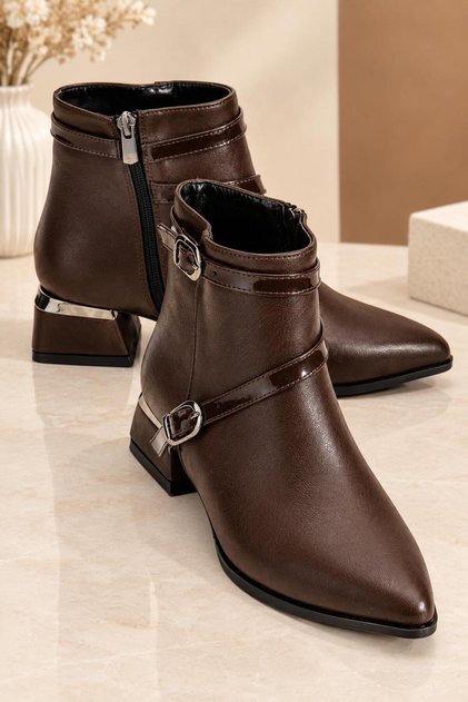 Cross-Tied Women's Casual Boots Short Heels 4cm Heel Lolo001
