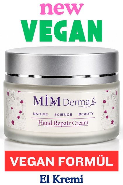 Shea Hand Cream, Vegan Nourishing, Repairing, and Moisturizing with 20% Shea Butter, 50 ml