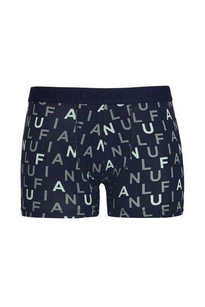 Rose Men's Cotton Boxer Navy Blue