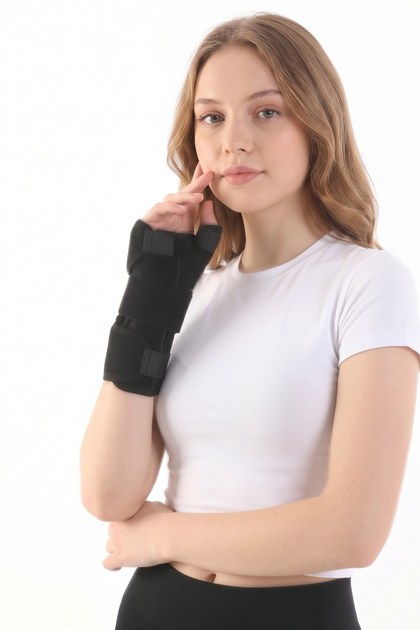 Hand Wrist Splint with Thumb Support | Superior Stabilization, Helps in Recovery | Right & Left Compatible