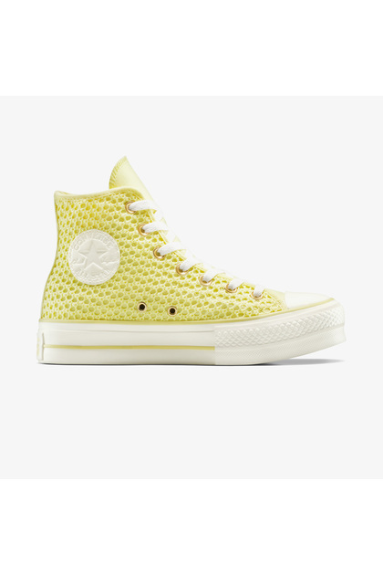 Chuck Taylor All Star Knit Kadın Sarı Sneaker