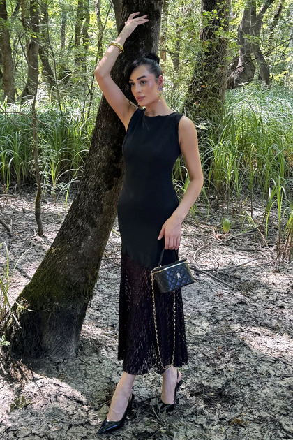 Women's Skirt Laced Dress