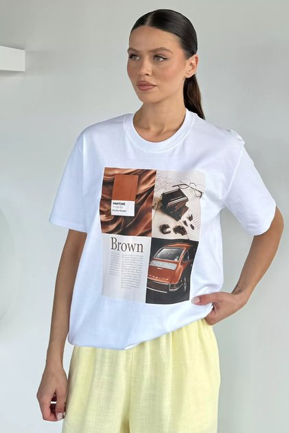 Tricou imprimat pentru femei