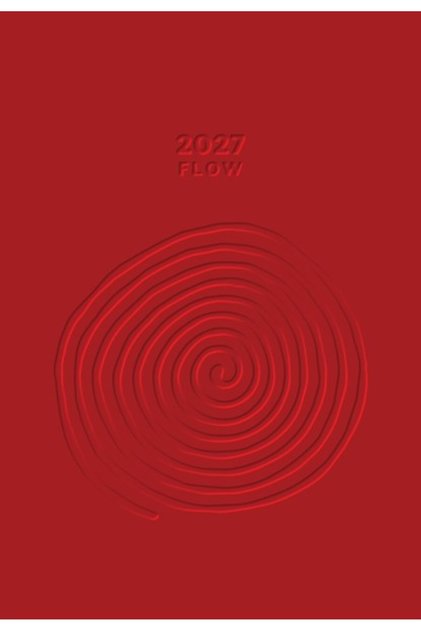 Flow 2027 Haftalık Ajanda - Kırmızı / Zeynep Hantik / / 8685254568357