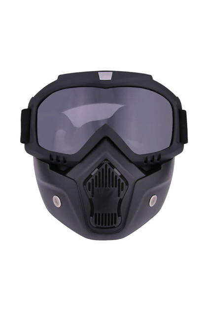 Gray lens Dustproof Motocross Glasses Adjustable Motorcycle Goggles Breathable Full Face Protective