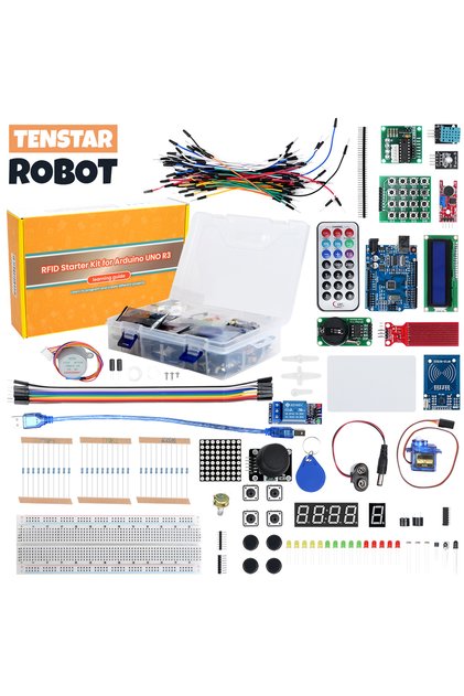 TENSTAR RFID Starter Kit for Arduino for Raspberry PI for UNO R3 Upgraded Version Learning Suite Ele