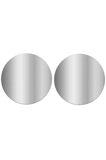 2PCS-80MM 1-5PCS 8CM Magnetic Metal Plate Disk for Mobile Phone Tablet Universal Self Adhesive Iron