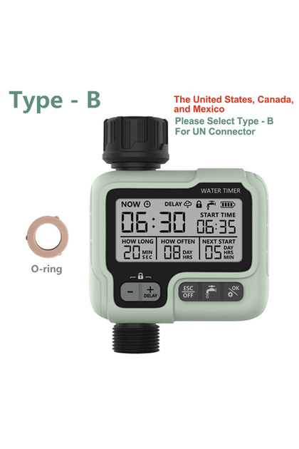 HCT-322-UN HCT-322 Automatic Water Timer Garden Digital Irrigation Machine Intelligent Sprinkler Use