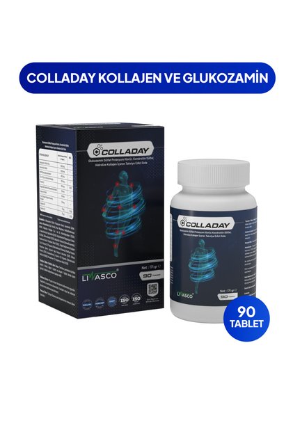 Collagen - Kolajen ( Tip 1 - Tip 2) ve Glukozamin İçeren Takviye Edici Gıda