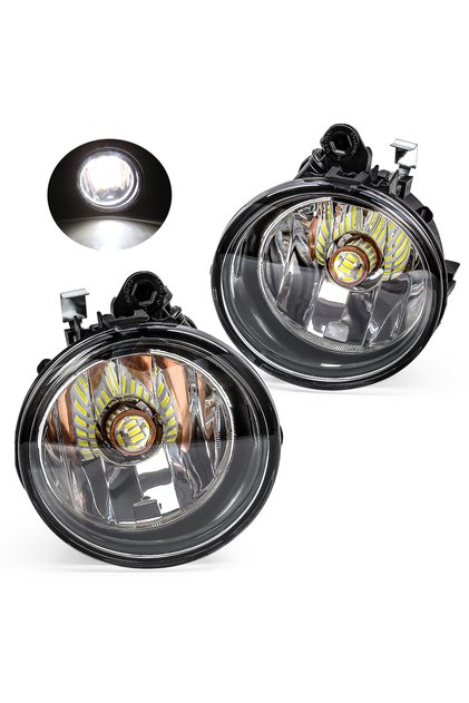 Led White 63177238787 63177238788 Fog Lights For BMW X1 X3 F25 X4 F26 X5 F15 X6 F16 2010-2020 Bumper