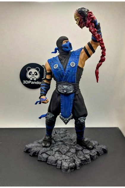 Sub Zero Figür - Mortal Kombat - 23 cm - Hediyelik / Koleksiyonluk