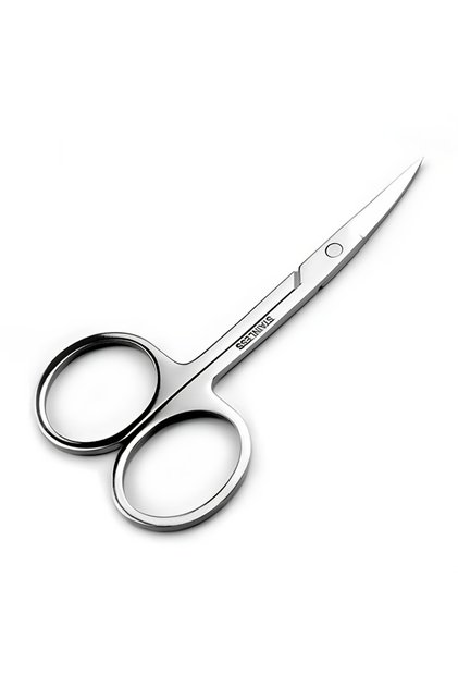 Silver Small Stainless Steel Scissors For Nails, Eyebrow And Nose Hair Scissors, Nail Trimmers, Faci