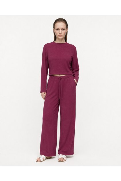 Gathered sides Corded Fabric bottom top set