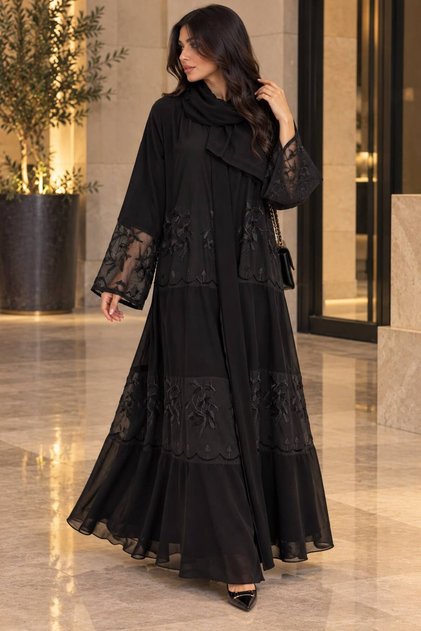 Chiffon Abaya