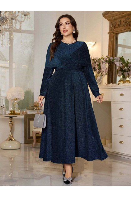 Rochie maxi, albastru