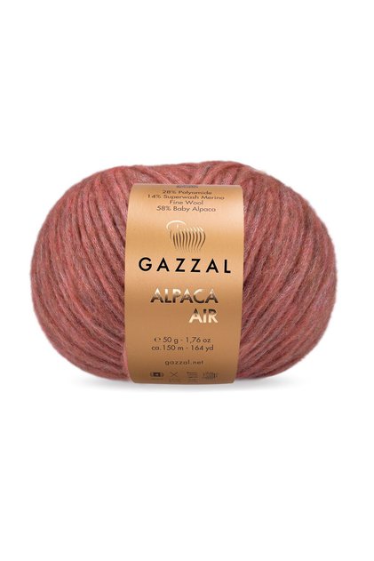 Alpaca Air %58 Baby Alpaca %14 Merino %28 Polyamide – 50 g 150 m Knitting Yarn-97-1 Piece