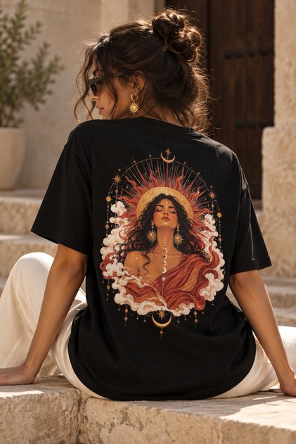 Ezo Aura – Holy Feminine Oversize T-Shirt