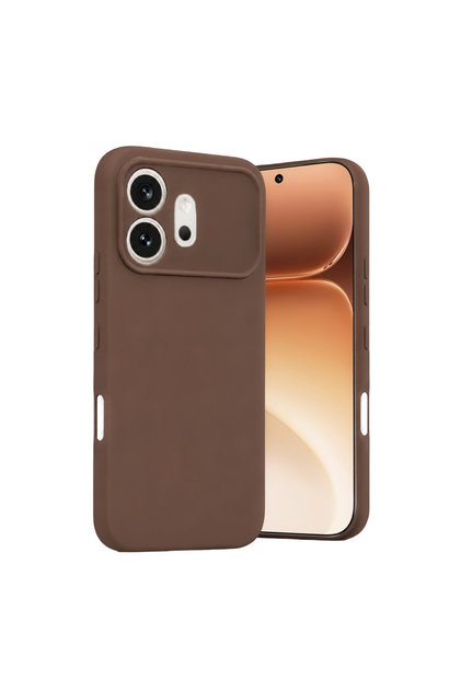 Huawei Honor 600 First Silicone Case - Brown